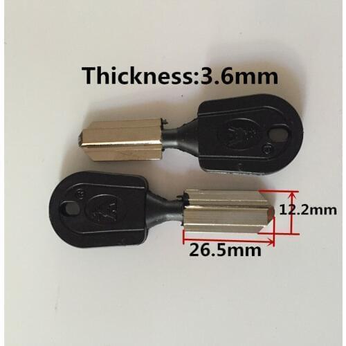 SYM Locksmith Tools B093 Key Blank WANGLI Short Blank Key(8pcs/lot)