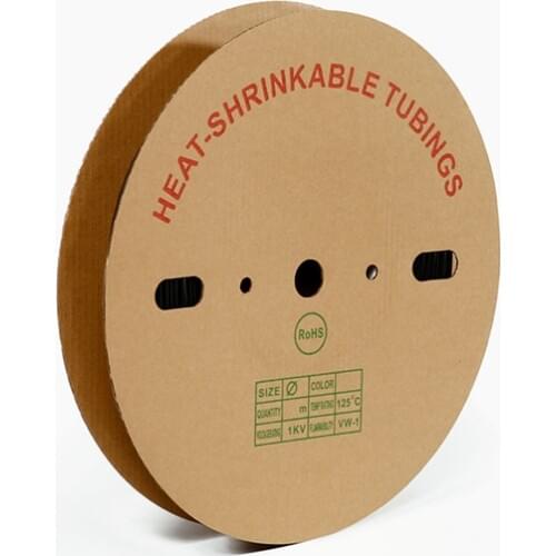 1KV 2.5mm shrink insulation tube electrical cable sleeve heat shrink tube heat