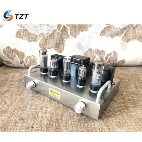 TZT 6N9P EL34 Spartan X1 Tube Amplifier DIY Kit 6.5W+6.5W Power Amplifier without Meter