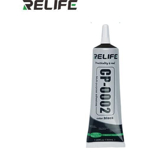 Newest 50ML Phone Repair Black Glue Pin Design High Elasticity Adhesive Liquid Glue for Phone Frame/Display/ Back Cover Repair