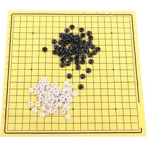 39*39 cm 2-in-1 Kid Adult Portable Folding Go Game Black White Chessman Gomoku Set Education Intelligence Toy Gift