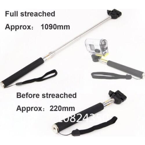 Monopod Mount Accessories For Sony Action Cam HDR-AS15 AS20 AS30V AS100V AS200V Action Cam HDR-AS30V HDR- AS100V HDR-AS200V