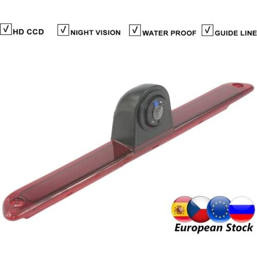 Car Brake Light Rear View Backup Camera For Mercedes Benz W906 Sprinter Volkswagen VW Crafter Light Parking Reverse Camera