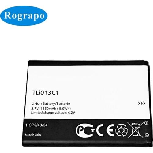 1350mAh TLi013C1 For Alcatel Go Flip 3 Smartflip 4043S 4044C 4044V 4044N 4044W 4044O 4052C 4052R 4052W 4052Z 4051S Phone Battery