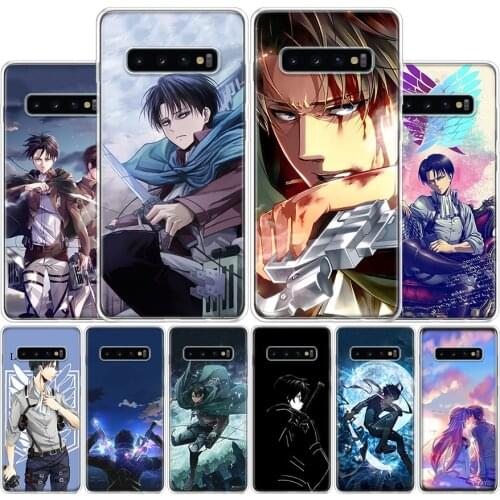 Attack On Titan Levi Phone Case For Samsung Galaxy A51 A71 A50S A30S A10 A20E A40 A70 M30S A91 A01 A6 A7 A8 A9 Plus + Cover
