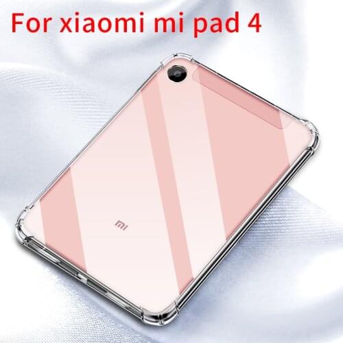 Case For Xiaomi Mi Pad 2 3 4 4 Plus Thin Soft Silicone TPU Back Tablet Shockproof Coque Funda Cover For xiaomi mi Pad 2 3 4 plus