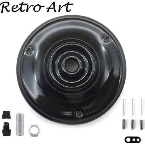 Colorful Vintage Ceramic Porcelain Ceiling canopy antique ceiling rose