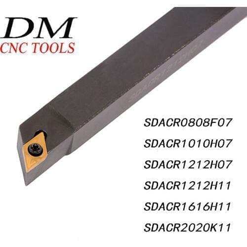 1PCS SDACR 0808H07/1010H07/1212H11/1212H07/1616H11/2020K11 lathe External turning tool Tool holder