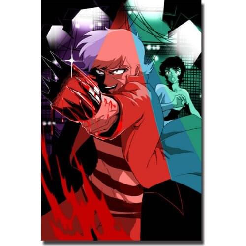 Devilman Crybaby Japan Anime Comic Movie Art Prints Silk Canvas For Wall Pictures Room Decoration-006