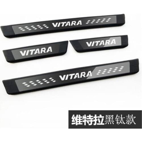 For Suzuki Vitara ABS Scuff Plate/Door Sill Door Sill Car door cover outside door sill plate Car accessories
