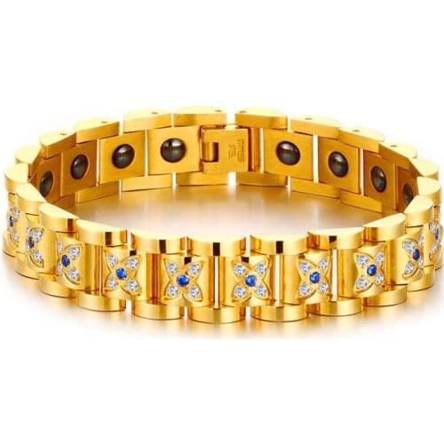 ARADOO Magnetic Health Energy Anti-Radiation Strengthen Immunity Stay Slim Improve Skin Quality Magnet Bracelet