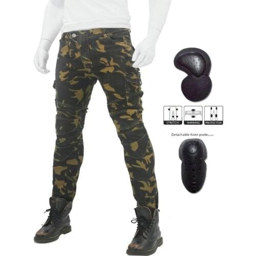 Motorcycle pants riding jeans shatter-resistant motorcycle brigade motorcycle pants equipment racing pants four seasons men