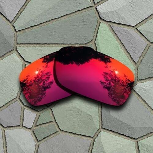Violet Red Sunglasses Polarized Replacement Lenses for Oakley Crankcase