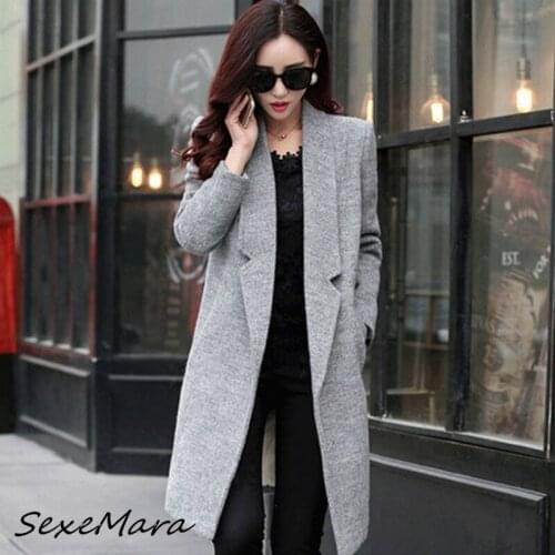Женские пальто оверсайз SexeMara China At AliExpress