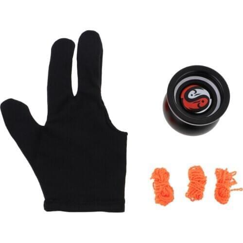 Professional Manganess Alloy YOYO Ball KK Ball Bearing Crystal Pisces Pattern Toy Best Gift