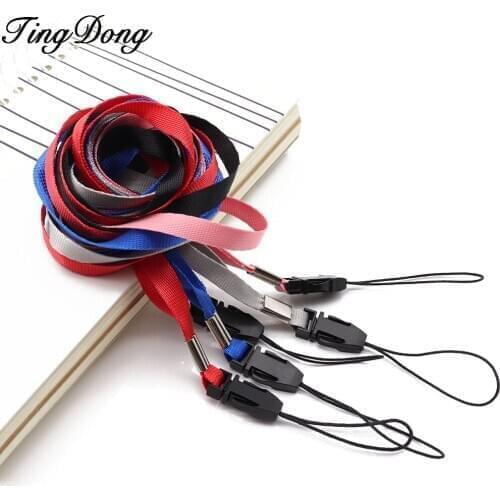 TingDong Lanyards Neck Phone Strap for ID Pass Card Badge Gym Key / Mobile Phone USB Holder DIY Hang Rope Lariat Lanyard