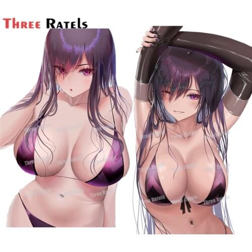 Three Ratels A111 Waifu Uniform Bikini Sexy Anime Girl For Destiny Child Auto Car Styling Decals Motorcycle Accessories Sti