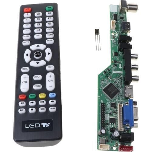 Universal LCD Controller Driver Board Kit V29 AV TV VGA HDMI USB Interface Dropship