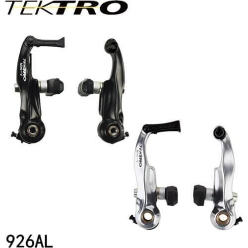 TEKTRO 926AL Bicycle Caliper Line Pull Brake V Brake Clamp mini-V brake Aluminum Arm System Forged V Brake Caliper with Pad part
