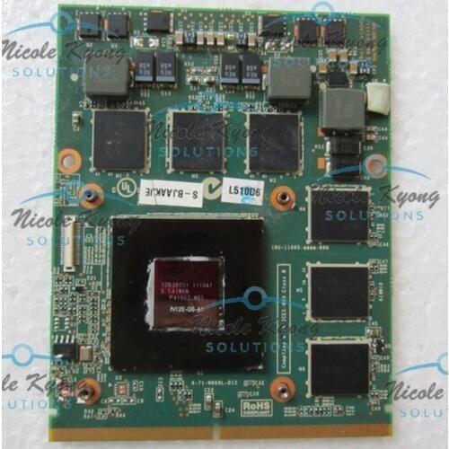 GTX 560M 1.5G VGA Video Card for Clevo W860CU W880CU W870CU X7200 P150HM P150EM P150SM P157SM P151SM1 f630 16f2 16f1