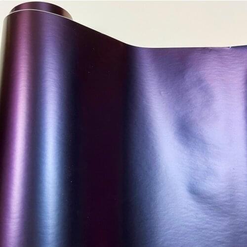 50CM*152/200/300/600CM purple to blue Vinyl Wrap Sheet Chameleon Styling Roll Film Car Sticker Decal Sheet Decoration