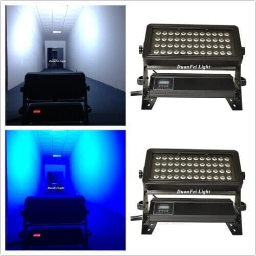 10lot Tower Building led wash rgbw light 48x10w led coty color wall wash light outdoor ip65 wash led rgbw