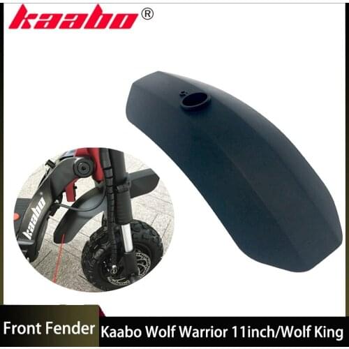 Kaabo Wolf Warrior 11inch Front Fender Mudguard Wolf King Electric Scooter Spare Parts Accessories