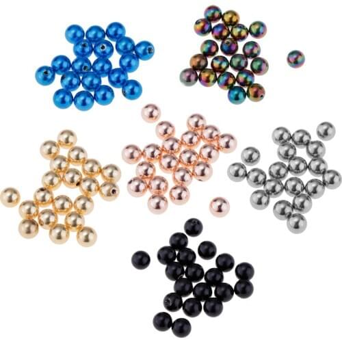 20pcs 5mm Spare Replace Ball Lip Labret Belly Navel 16g Barbell Jewelry Accessories
