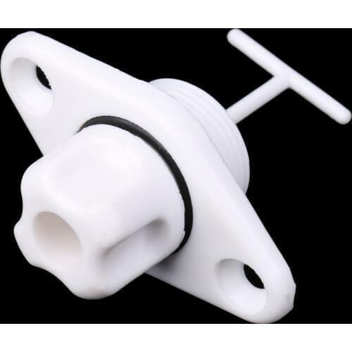 2x Marine Boat Yacht Drain Plug Screw Bung Socket Universal Fit For 1" Hole