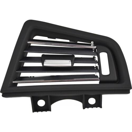 64229158312 64229166888 RHD Chromed Front Center Air Outlet Vent Dash Panel Grille Cover For BMW 5 Series F10 F11 2009-2017