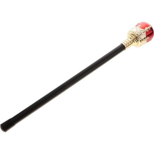 Costume Accessory Queen Queen Scepter Red Diamond Stick Royal Plastic