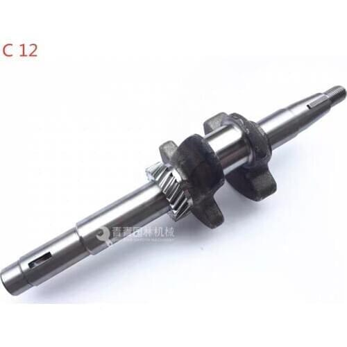 C12 CRANK SHAFT HRD TYPE FOR HONDA GXV160 VERTICAL 5.5HP HRJ216 HRJ196 LAWN MOWER QUAKITY CRANKSHAFT MAIN SHAFT 13310-ZE7-M10