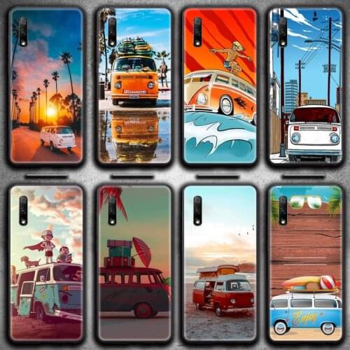 Combi Van Surf Custom Phone Case For Huawei Nova 6se 7 7pro 7se honor 7A 8A 7C 9C Play