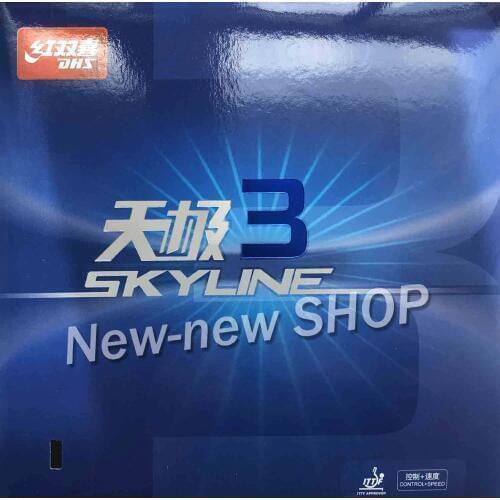 DHS Skyline TG3 TG 3 TG-3 Pips-In Table Tennis PingPong Rubber with Sponge