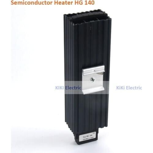 DIN Rail 35mm type Semiconductor Heater HG140 150W PTC Heating Element Industrial Heater Moisture Trap work with temp Controller