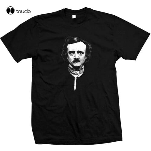 Edgar Allan Poe - Hand Silk Screened, Pre-Shrunk 100% Cotton T-Shirt
