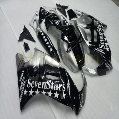 Motorcycle body kit for CBR600F3 1997-1998 F3 97 98 ABS Plastic Fairing+Screws+black M2