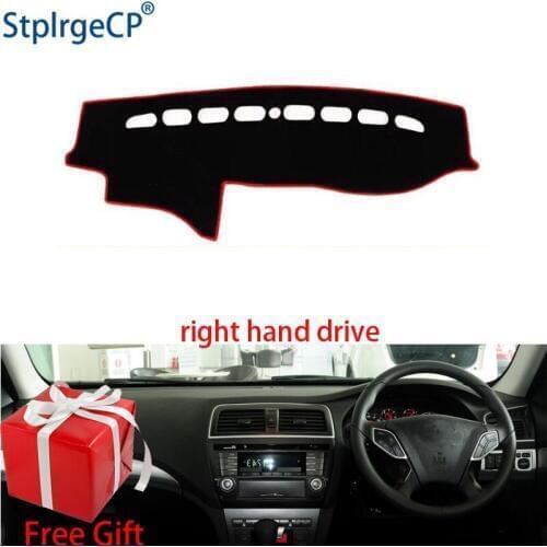 Car Dashboard Cover Mat for GAC Trumpchi GA5 PHEV 2011-2016 Right Hand Drive Dashmat Pad Dash Mat Covers Dashboard Accessories