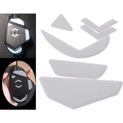 Rounded Curved Edges Mouse Feet for Logitech G502 / G502 RGB Smooth Glide