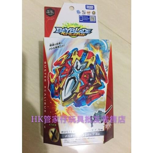 Genuine TAKARA TOMY Beyblade Detonation Gyro Super Z B-120 Spinning Top Destruction Sword With Launcher