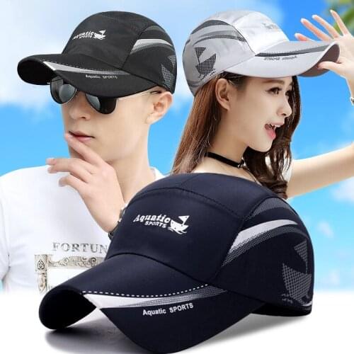 2020 new waterproof baseball cap summer outdoor sports breathable hats fashion casual hat simple sun protection caps
