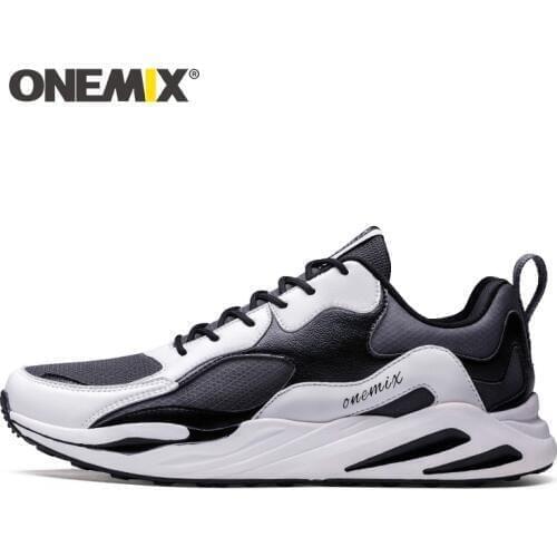 ONEMIX Original Retro Running Shoes Classic Summer Breathable Couples Sneakers Outdoor Casual Dad Shoes Men Tennis Jogging Shoes
