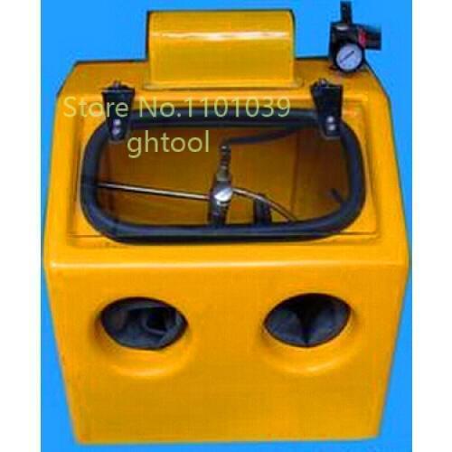 220V Medium Size Sandblaster Machine Dental Lab Sandblaster for Sale ghtool