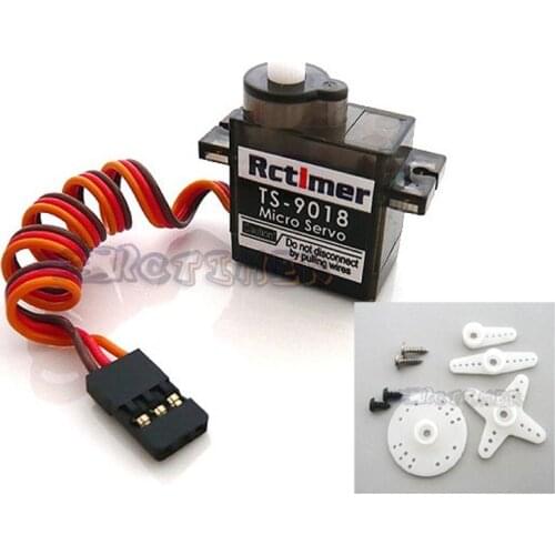 RCTIMER TS 9018 Micro Servo 9g 1.5kg 0.10sec TS-9018 for Airplanes Helicopter