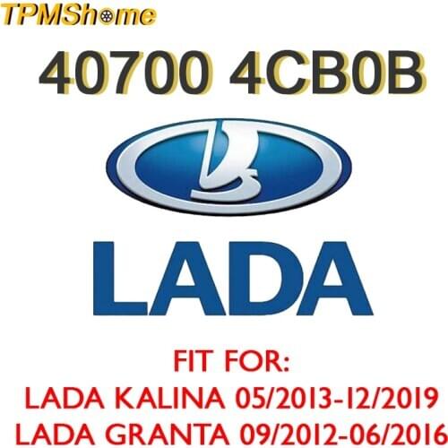 Universal TPMS Sensor 433MHz Tire Pressure Monitoring System 407004CB0B For LADA Kalina Granta Nissan Renault 40700-4CB0B Tyre