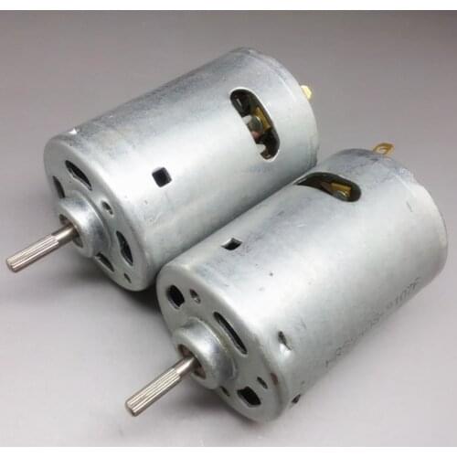 540 Model Micro Motor DC6V 1.4A 19132RPM Ultrahigh Speed Industrial Motor for DIY Car Toys(Axis Dia 3mm, Axis Length 13mm)