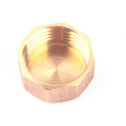 4pcs 1/2 Inch Brass Hose Plug Female Thread Garden Hose Plug Home Garden Brass Hose Connector