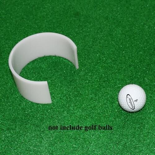 Putting Green Golf Hole Cup Holder Training Aids Backyard Garden Golf Hole Flag Stick Pole Cup Accessories New Style