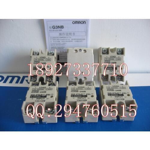 [ZOB] 100% new original OMRON Omron solid state relays G3NB-240B DC5-24V --5pcs/lot