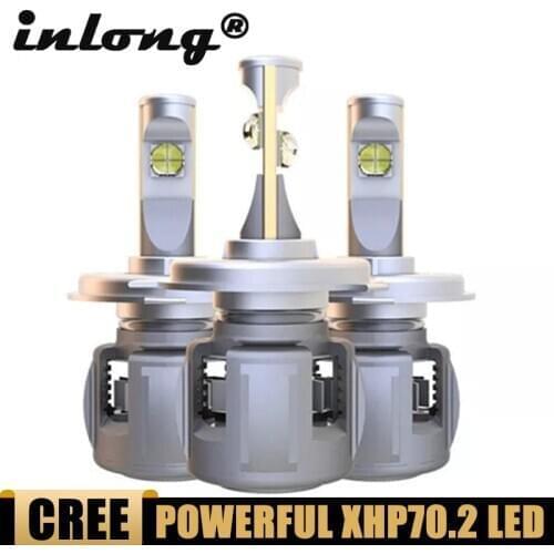 2Pcs H7 LED Bulbs XHP70 2nd Generation H4 Led H1 H8 H11 LED Lamps 9005 9006 HB4 HB3 Car Headlight Lamps 5500K 6000K Fog Lights